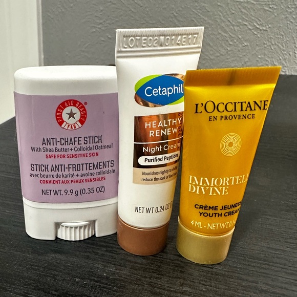 Bundle of FAB Anti-Chafe Stick, Cetaphil Night Cream, L’Occitane Youth Cream - Picture 2 of 11